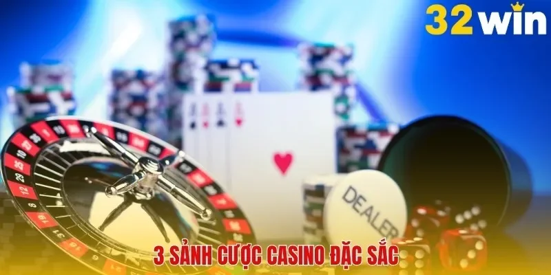 Điểm danh các sảnh game nổi bật tại 32Win 