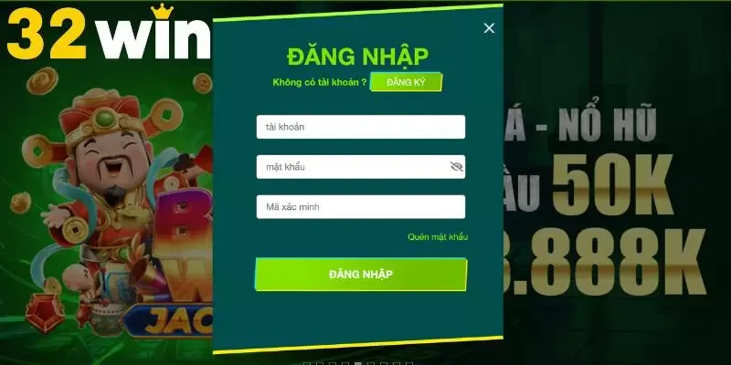 Cập nhật quy trình đăng nhập 32Win chính xác nhất cho hội viên