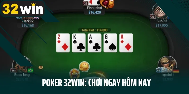 Poker 32win
