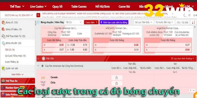 Các loại cược và bí quyết chơi cá độ bóng chuyền hiệu quả 2025