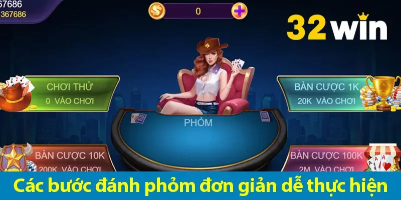 Phỏm tá lả - Các bước chơi và mẹo đánh phỏm luôn thắng